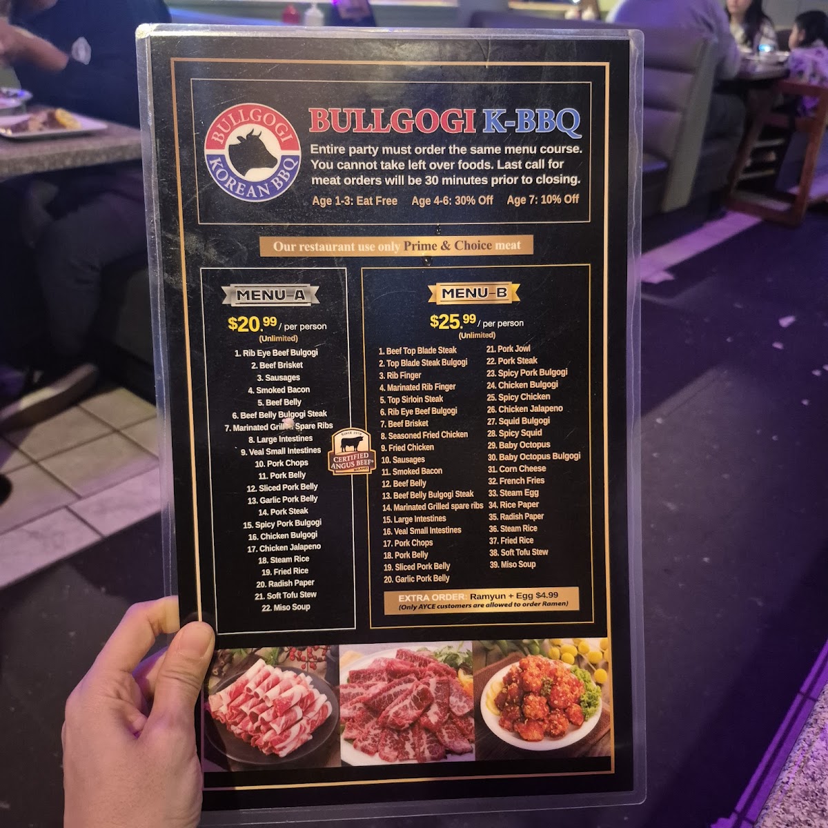 Bullgogi Korean BBQ Menu - Image 3