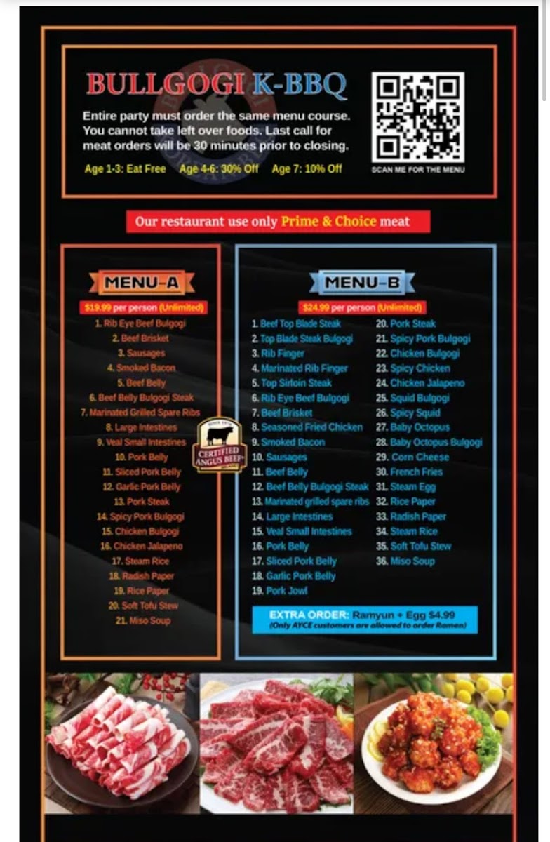 Bullgogi Korean BBQ Menu - Image 6